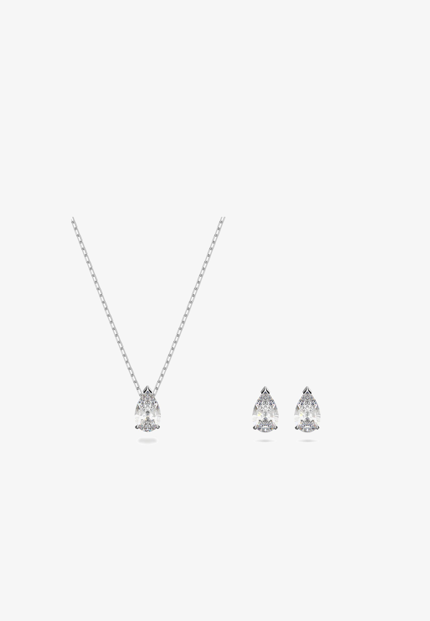 Set di orecchini Swarovski ATTRACT - color argento
