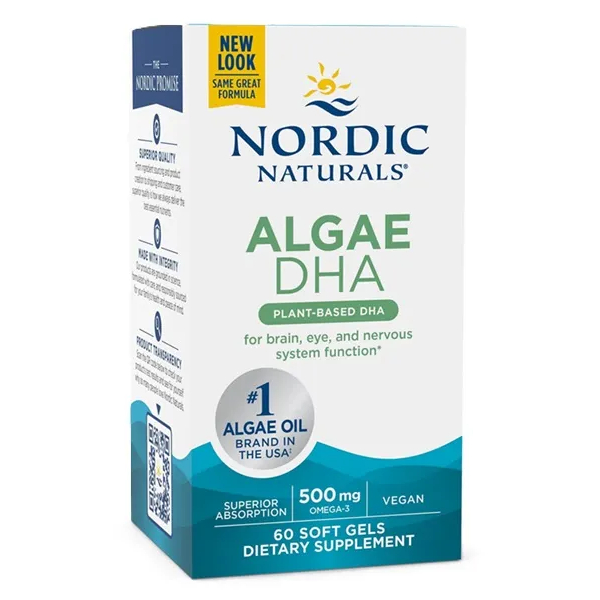 Nordic Naturals Algen Omega-3 500 mg