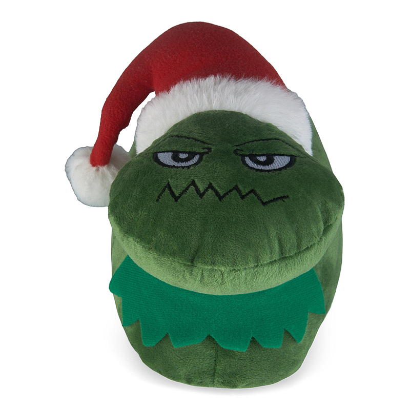 Time 2 Change kerstslippers maat 38-45 groen met kerstmuts