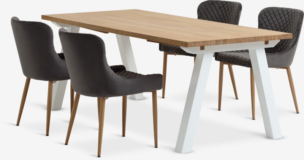 SKAGEN PEBRINGE SKAGEN L200 galds balts/pelēks 4 PEBRINGE samta pelēks
