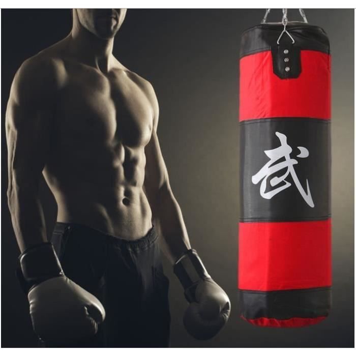 Saco de boxe - TRESOR - Kit de kickboxing - 1m - Luvas incluídas - Corrente de 25cm