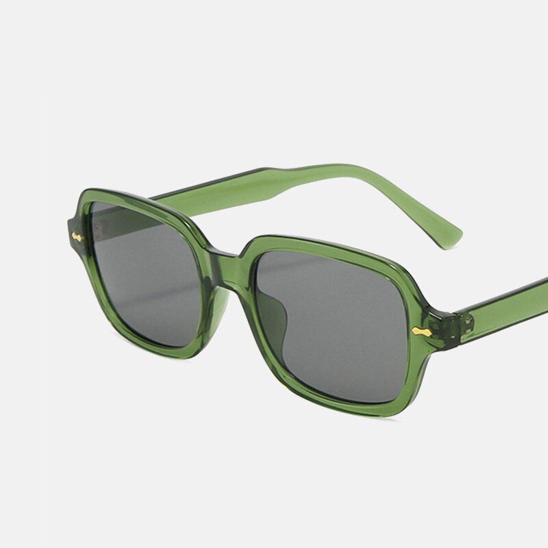 Vintage prostokat okulary przeciwsloneczne damskie Retro Punk kwadratowe okulary mezczyzni moda zolte odcienie okulary