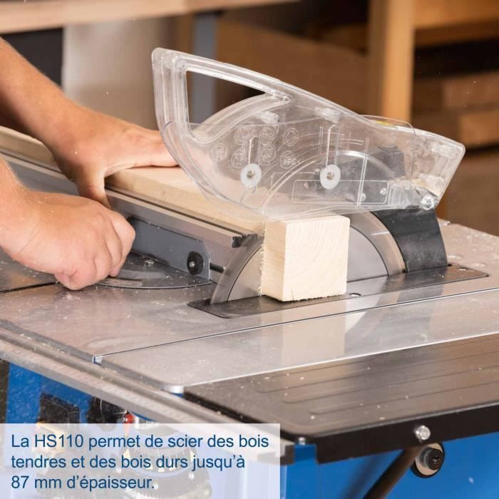 Serra de mesa Scheppach HS 110 (230V - 50Hz - 2000W - 254mm)