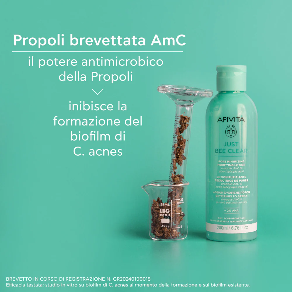 Just Bee Clear Lozione Purificante Minimizza i Pori - Tonico viso