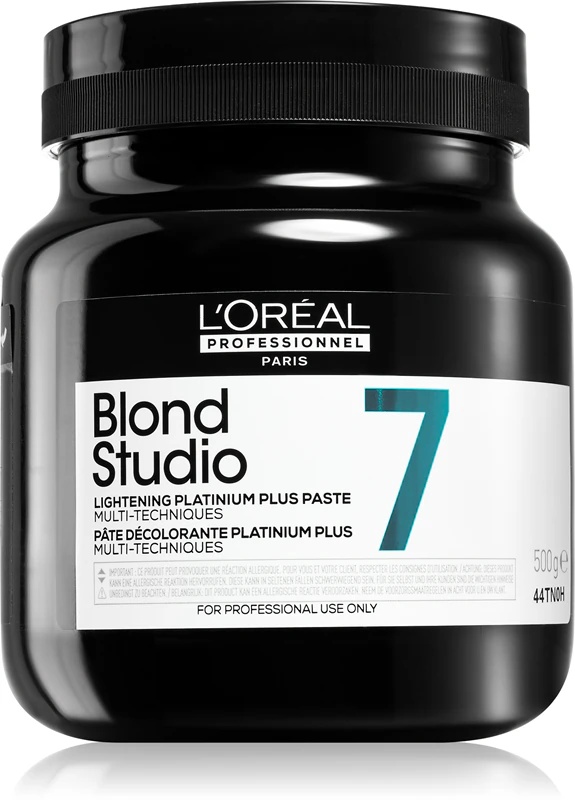 L'Oréal Professionnel Blond Studio Platinium Plus izgaismojošs krēms dabīgiem un krāsotiem matiem