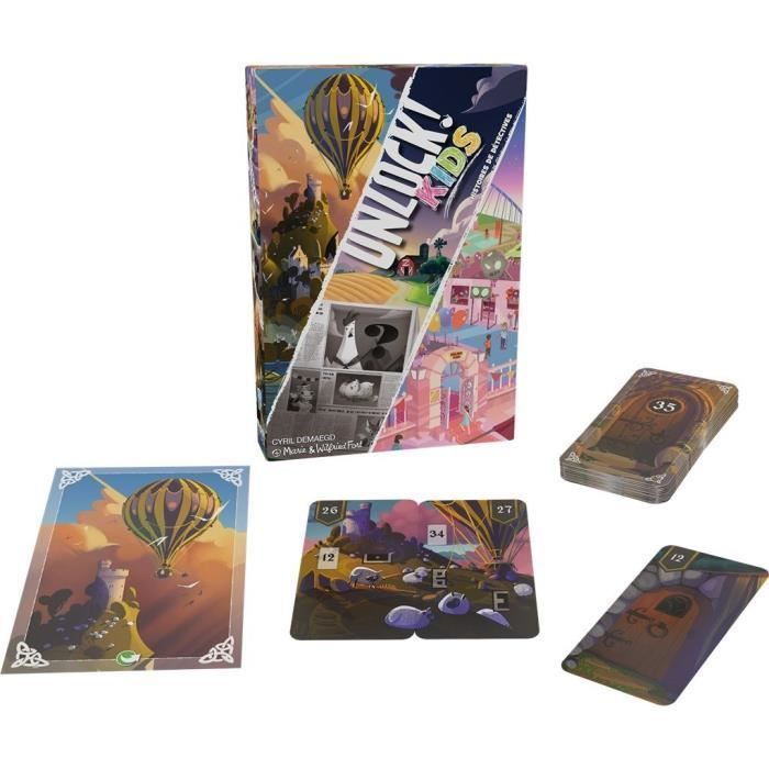 Space Cowboys | Unlock!: Kids | Unbox Now | Brettspiel | Ab 6 Jahren | 1–4 Spieler | 20 Minuten