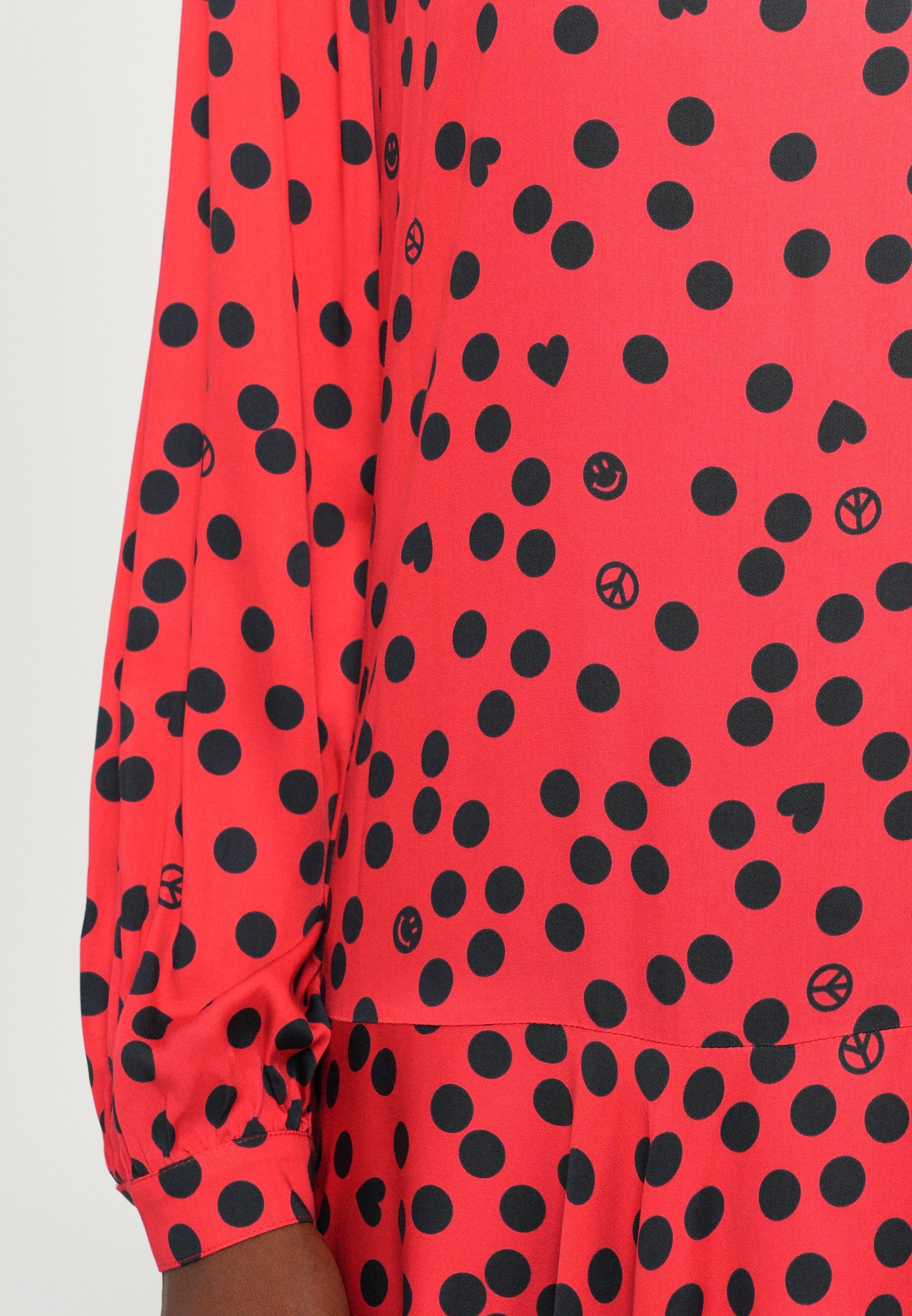 MOSCHINO dagjurk - rood