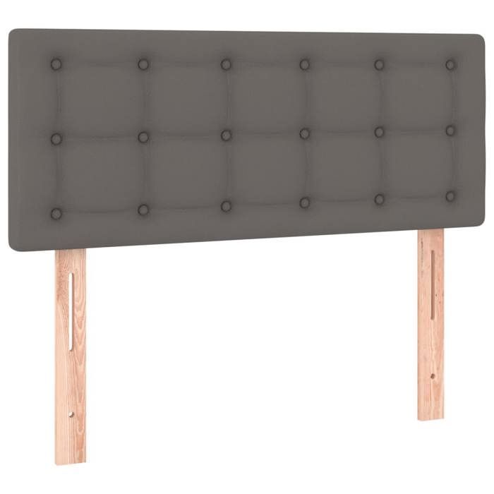 Lattenbodem met matras - Maison Exclusive - Kunstleer - 90x200 cm - Maximale ontspanning
