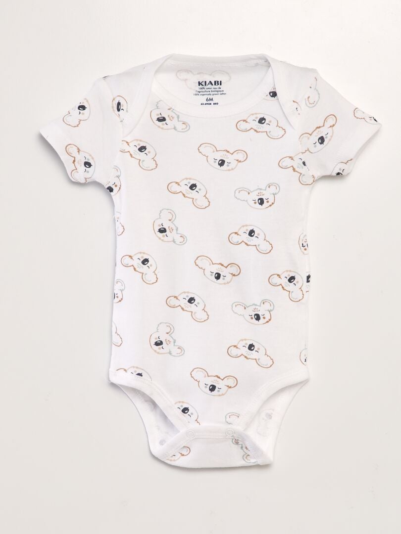 Set van 3 bodysuits - WIT