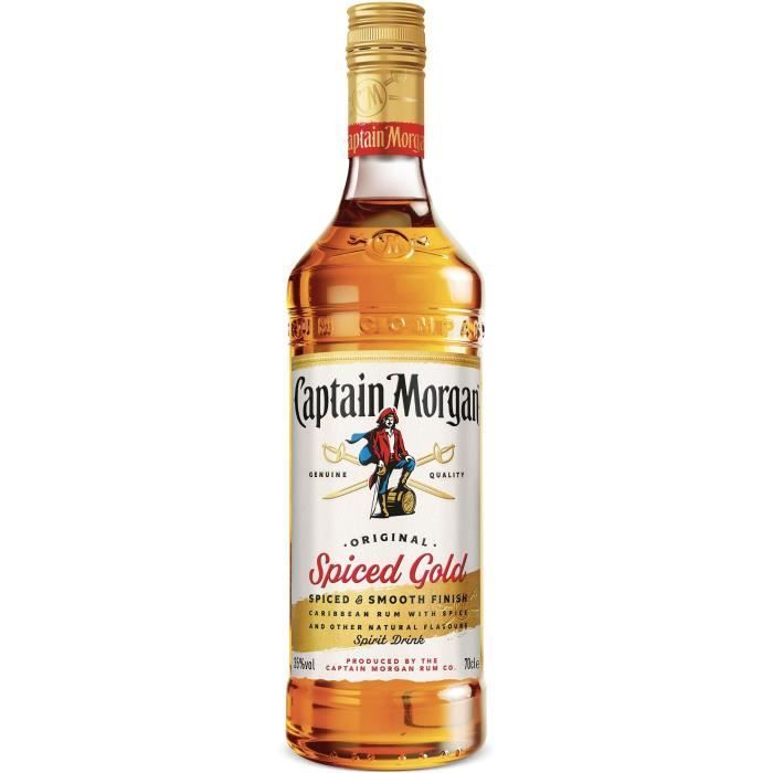 CAPTAIN MORGAN Spiced Gold - Rum - 35,00% Vol. - 70 cl