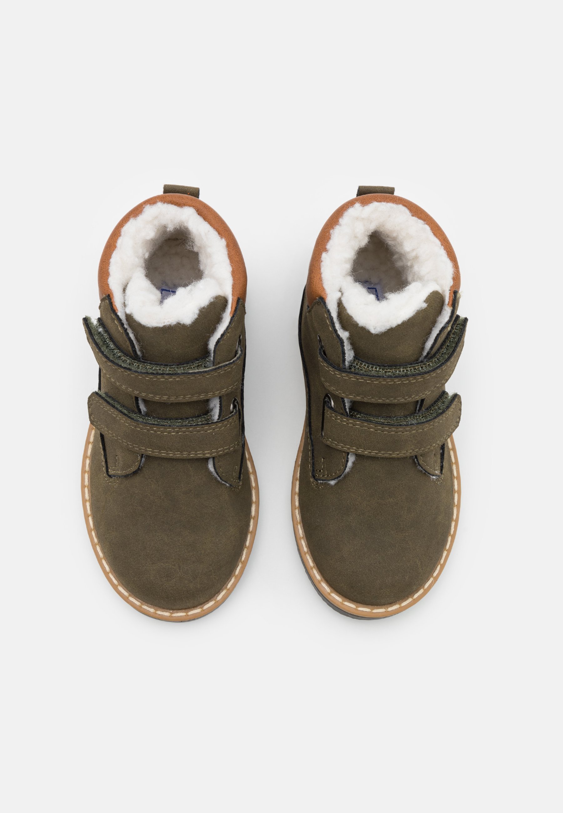 Členkové čižmy Friboo Classic - khaki