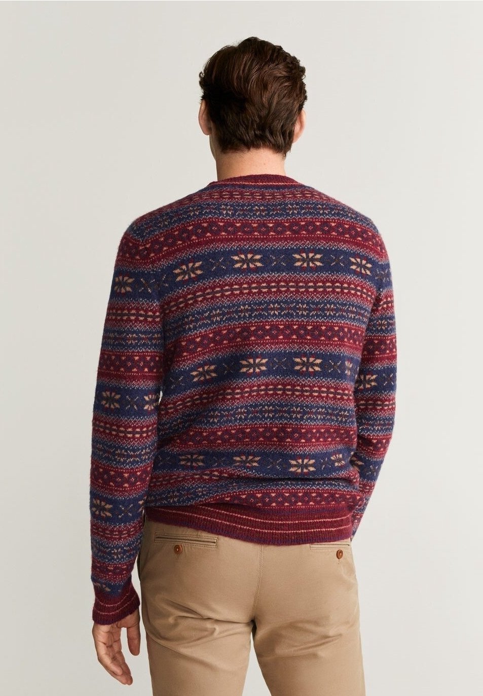 Maglione Mango - bordeaux