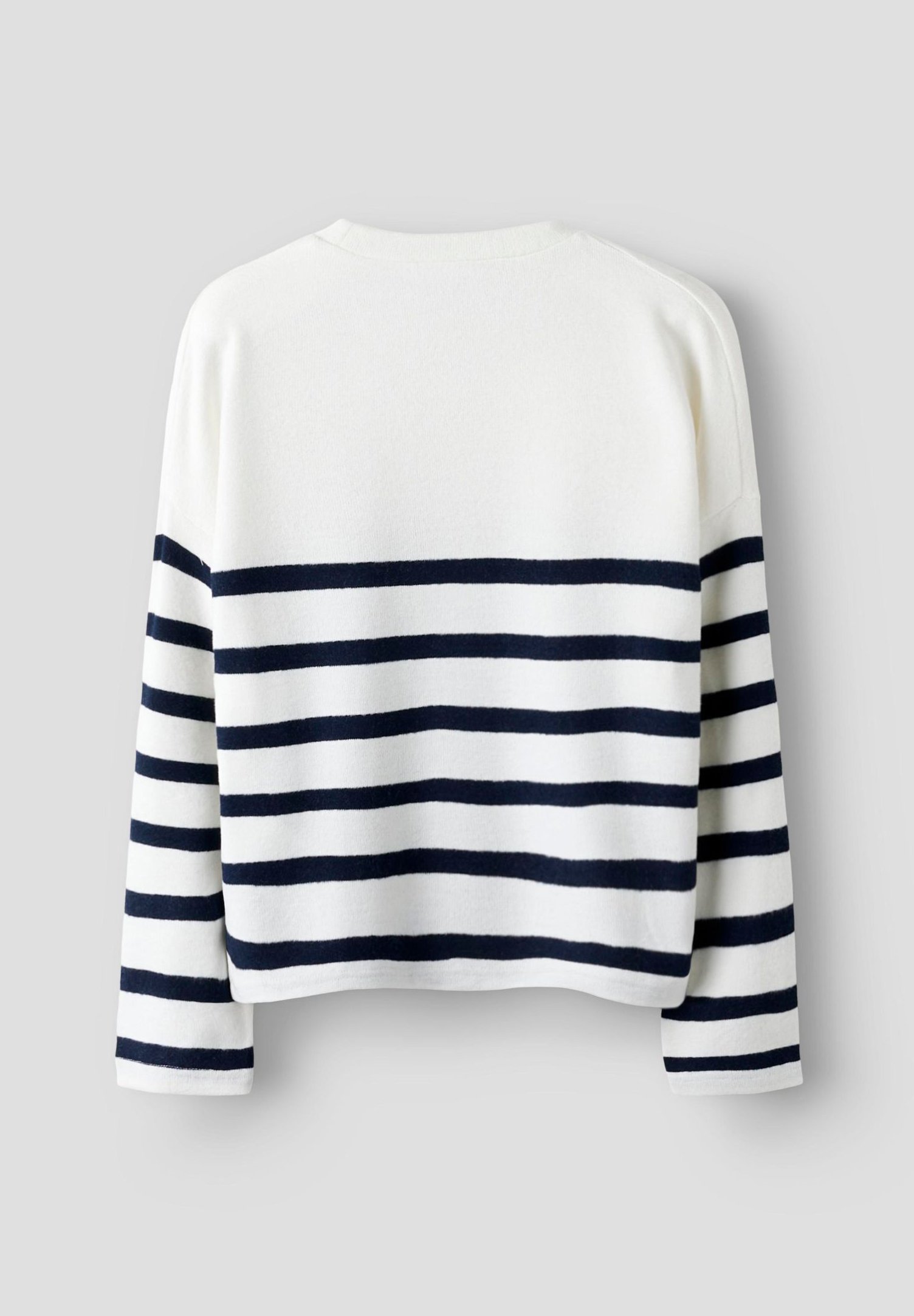 Noem het NKFLINE - Jumper - donker saffierkleurige strepen, wolkendanseres, rood hart