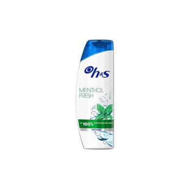 Head & Shoulders Menthol Fresh Anti-flass-sjampo, Vedvarende anti-flass-sjampo, Mentolduft, 600 ml