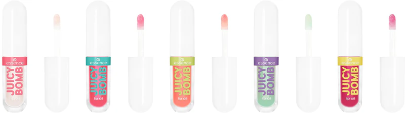 essence Juicy Bomb Lip Oil Set, een cadeauset voor de lippen.