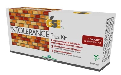 GSE Intolerance Plus Nahrungsergänzungsmittel-Set bei Nahrungsmittelunverträglichkeiten, 45 Kapseln