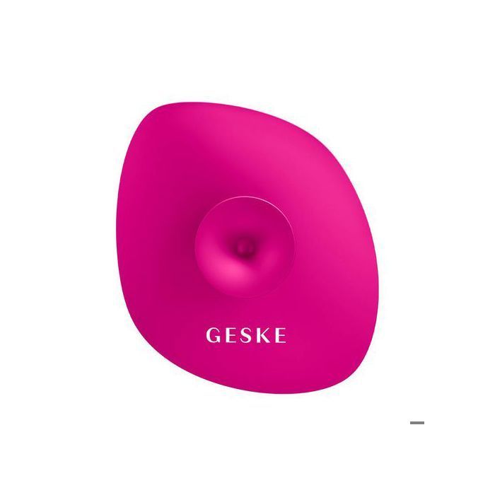 Brosse nettoyante visage - GESKE - 4 en 1 - Magenta - 4 modes - Batterie 1200mAh