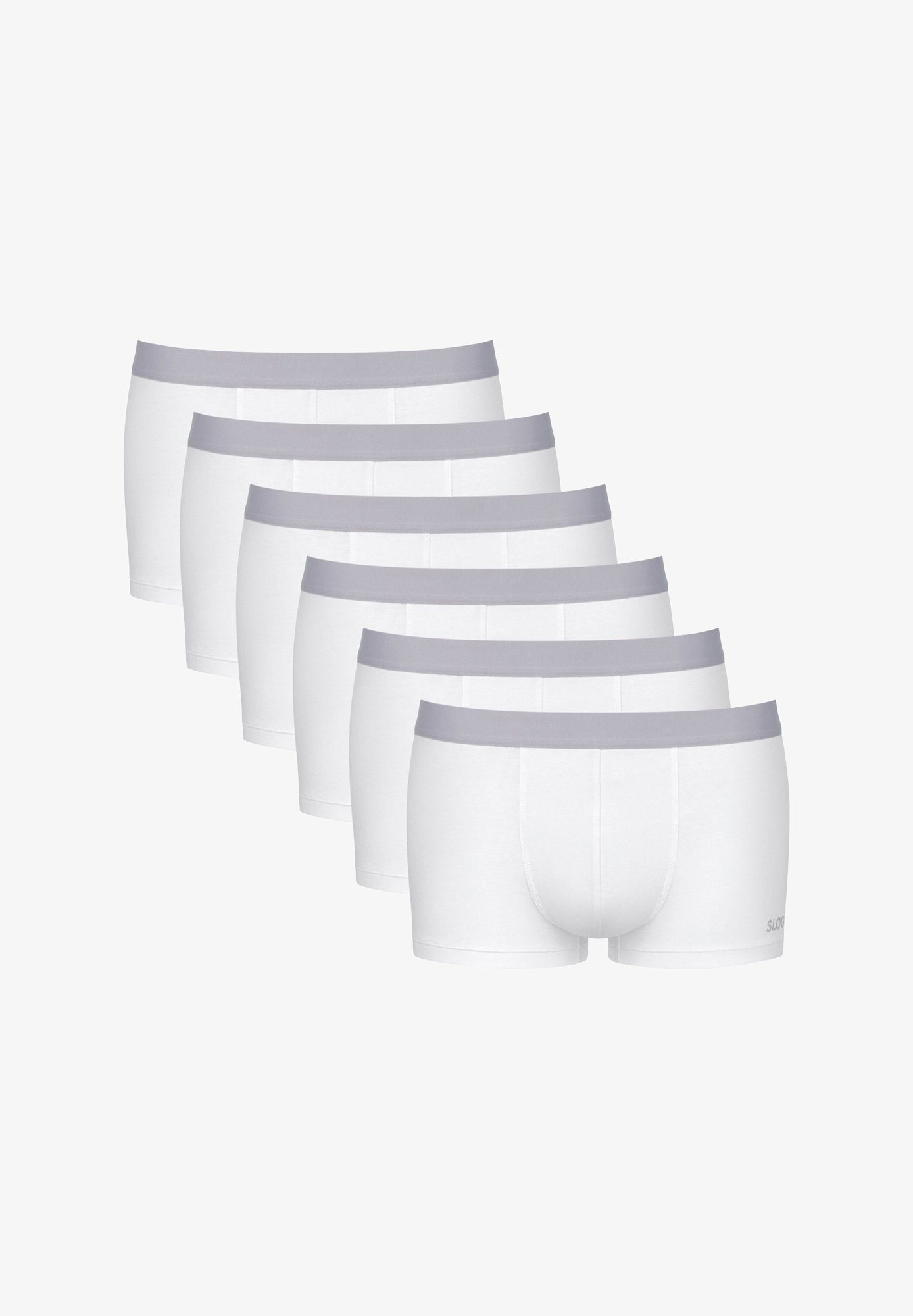 Sloggi MEN GO ABC HIPSTER 6 PACK - Boxer - bianco
