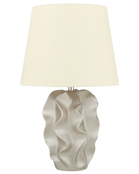 Lampa stołowa złota ceramiczna nocna