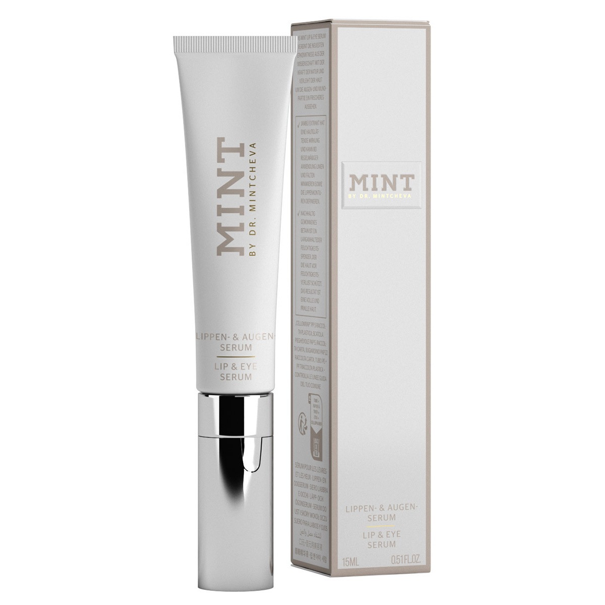 Mint by Dr. Mintcheva Lipserum Læbe- og øjenserum – 15 ml