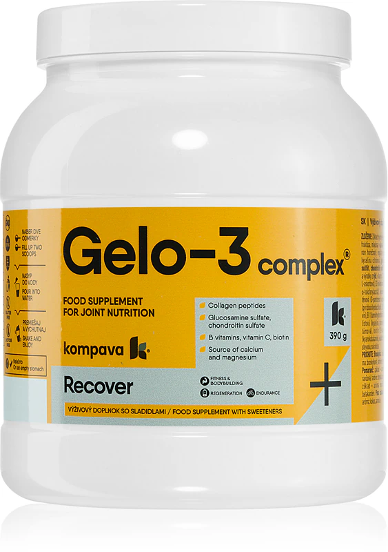 Suplemento alimentar em pó Kompava Gelo-3 Complex com vitaminas