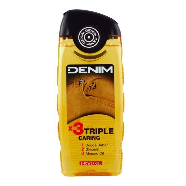 Denim Gold Triple Vitality -suihkugeeli 250ml | Miehet | Superdrug