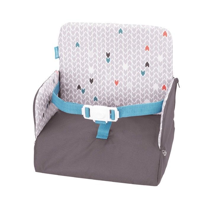 Seggiolino auto rialzato da viaggio Badabulle Yummy - Universale - Leggero - Da 6 a 36 mesi