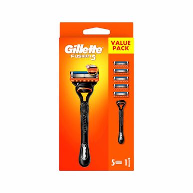 Gillette Fusion 5 -partahöylän terät ja 5-osainen vaihtoteräsetti