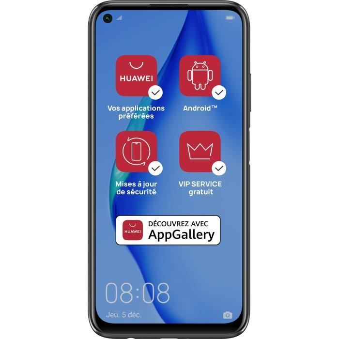 Smartphone - HUAWEI - P40 Lite - Dual SIM - 6 GB RAM - 128 GB Preto