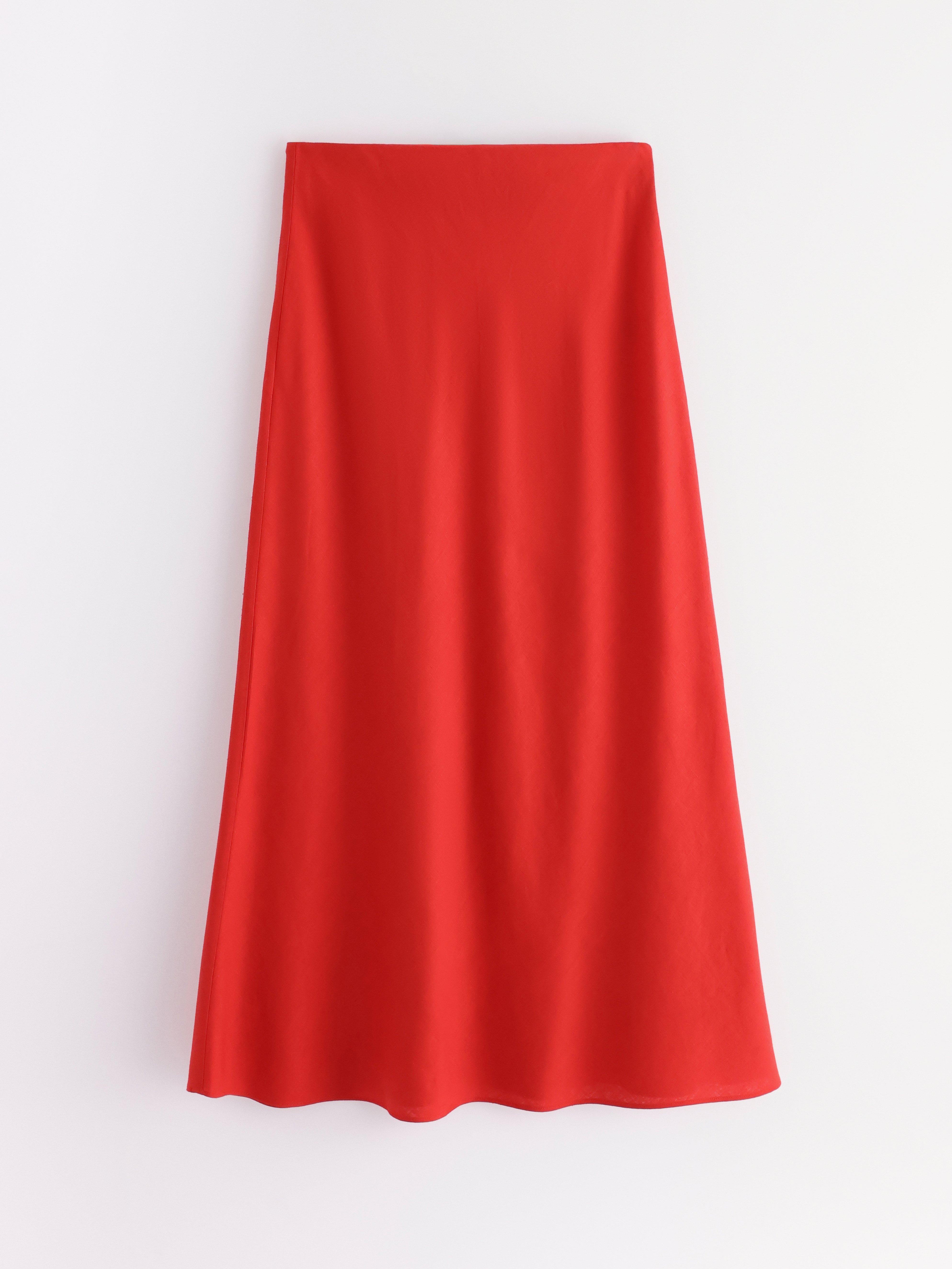 Maxikjol Vermelho Escuro