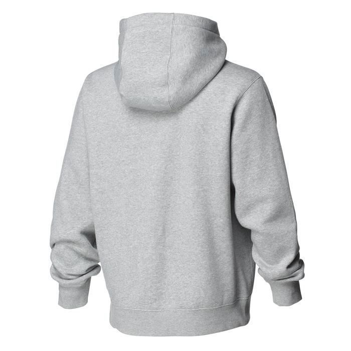 Sudadera con capucha y cremallera NIKE CLUB GRIS para hombre