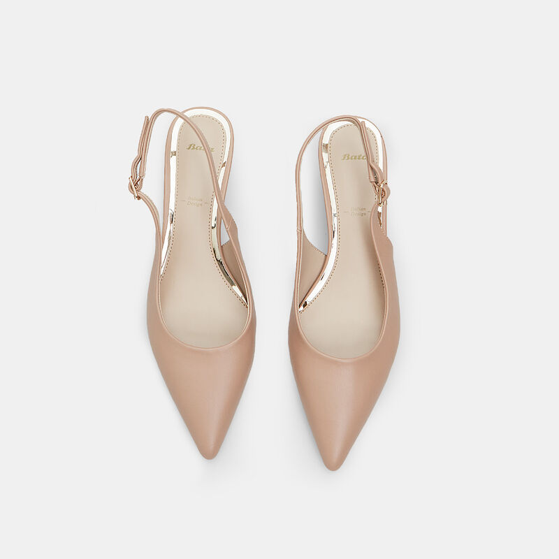 BATA Damslingbacks med 4,5 cm klack