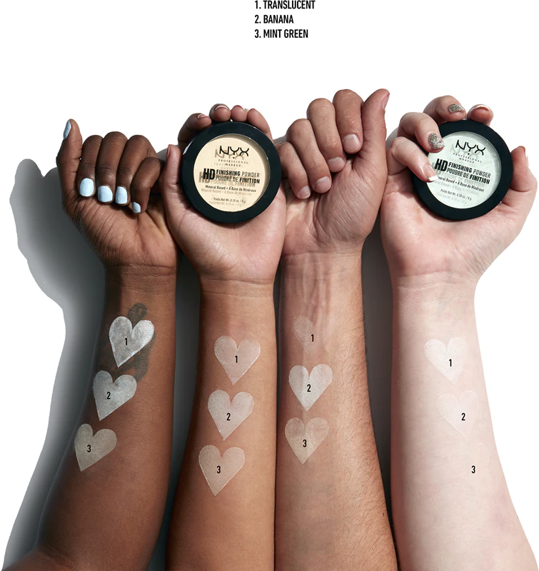 Pó finalizador de alta definição NYX Professional Makeup
