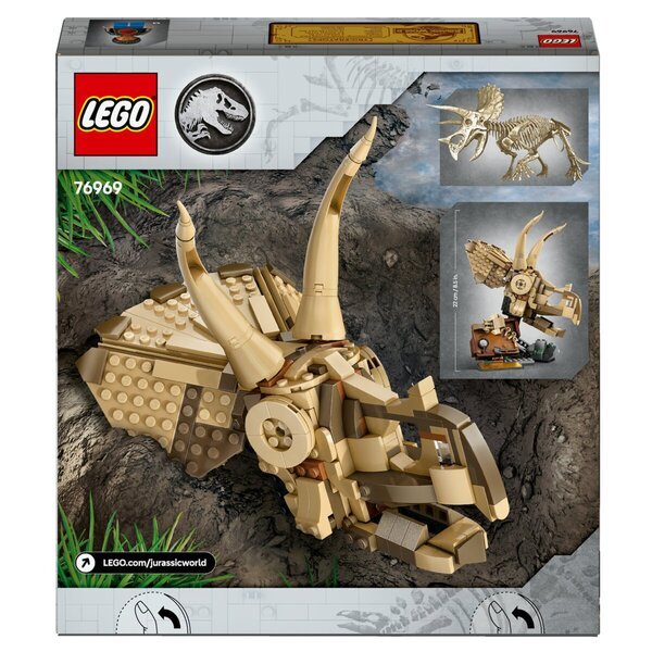 LEGO Jurassic World 76969 Dinozauro fosilijos: Triceratopso kaukolė