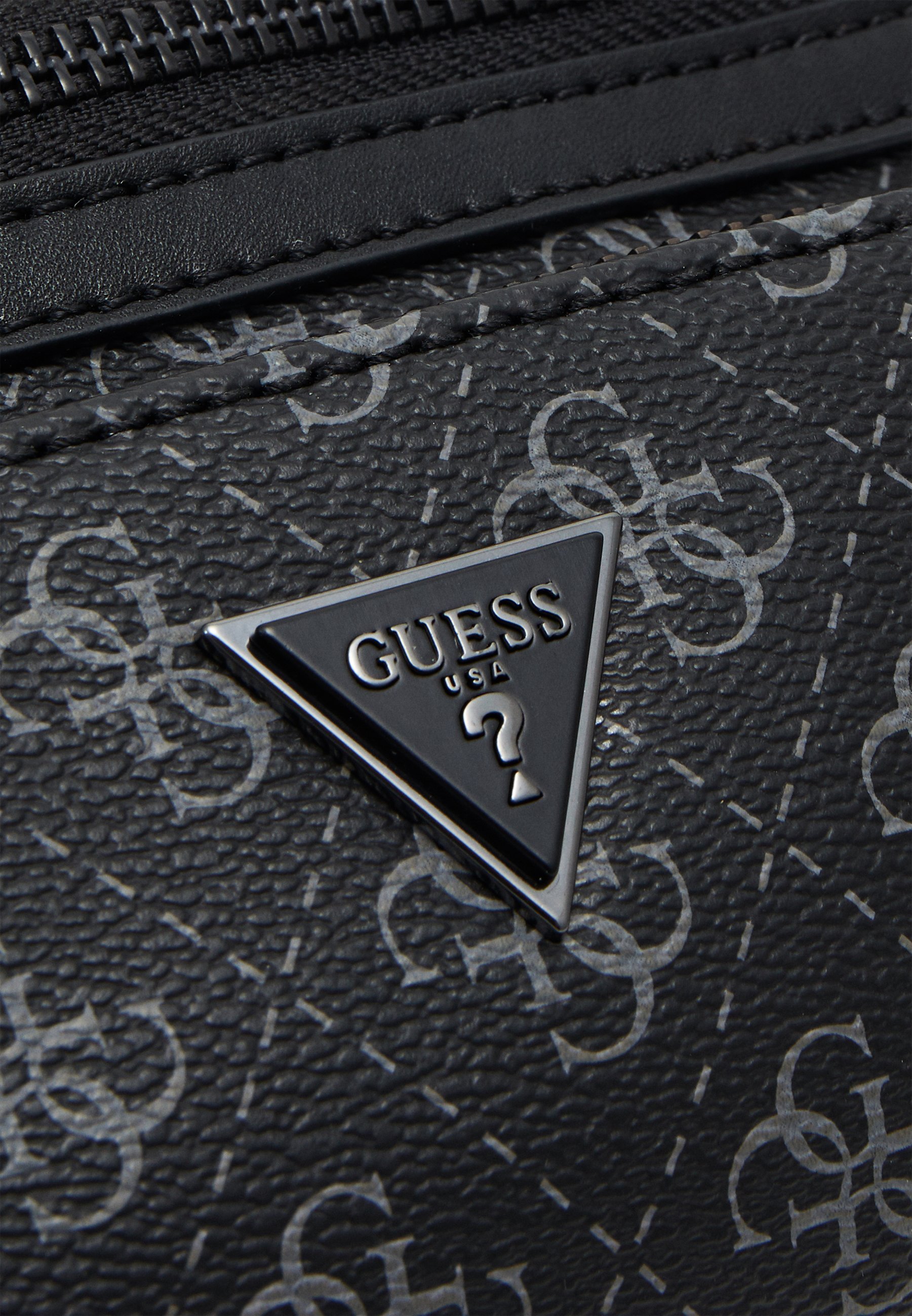 Guess MILANO COMPACT BUM BAG UNISEX - Heuptas - donkerzwart