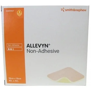 ALLEVYN Allevyn Smith & Nephew Nicht klebender Verband 10x10 cm