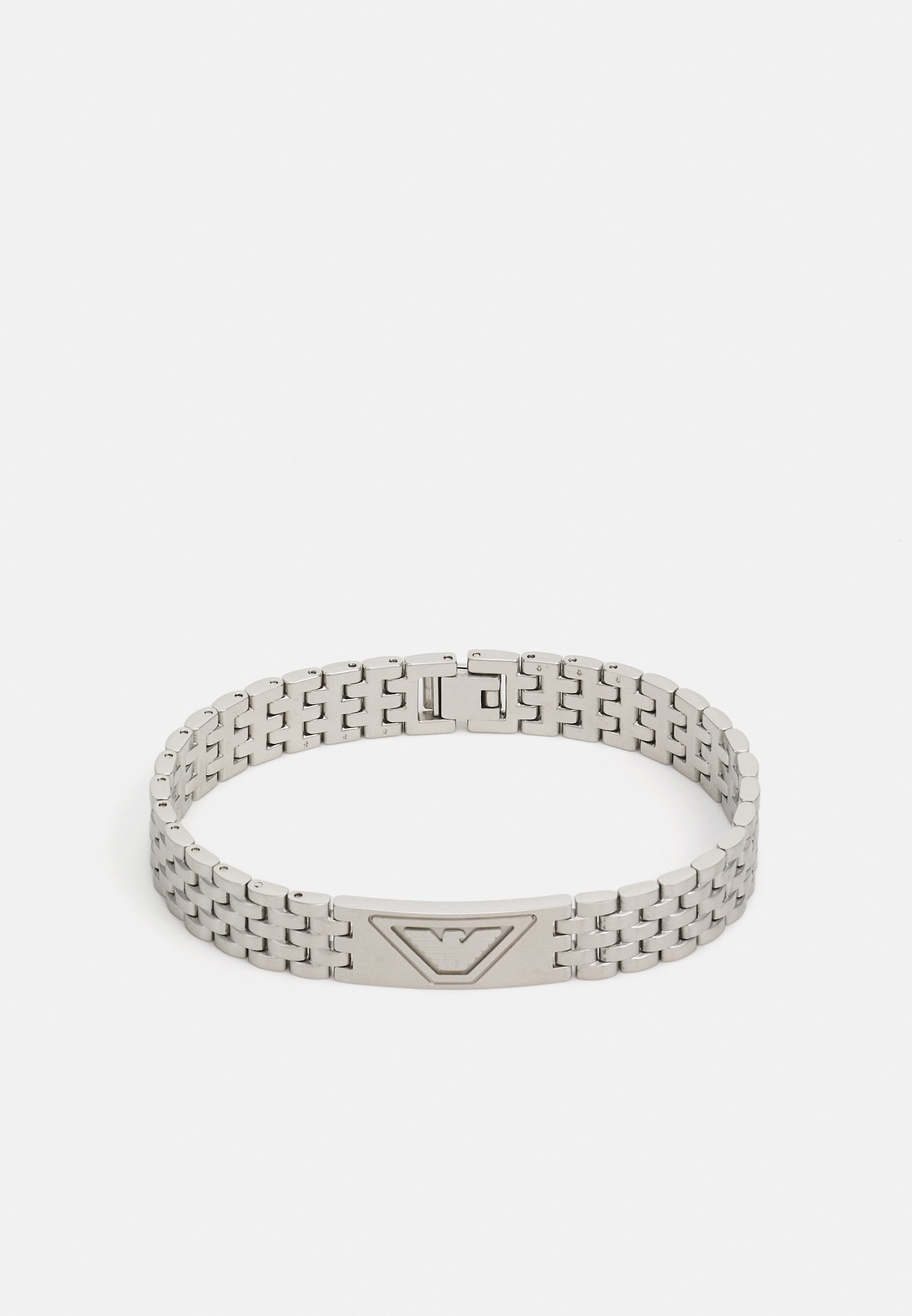 Emporio Armani EAGLE LOGO - Bransoletka - w kolorze srebrnym