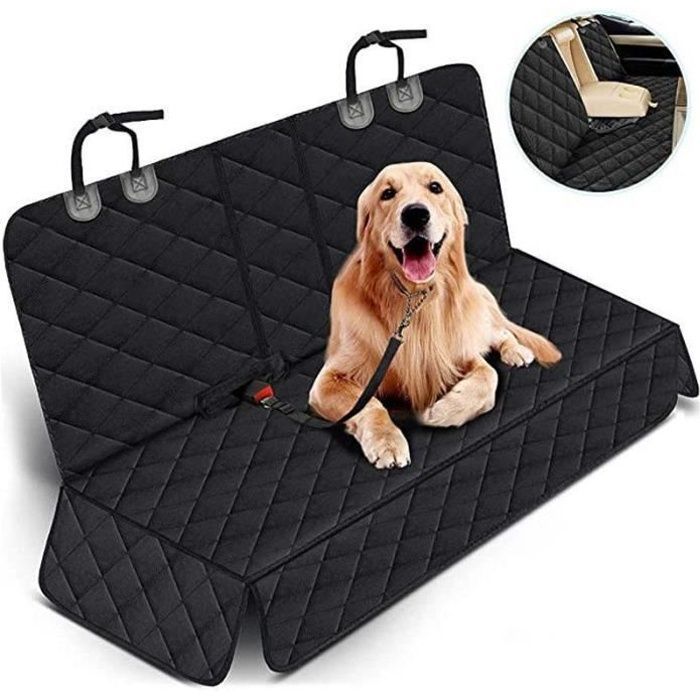 Funda para asiento de coche - Protección para perros - Impermeable - Ajuste universal - Resistente a los arañazos