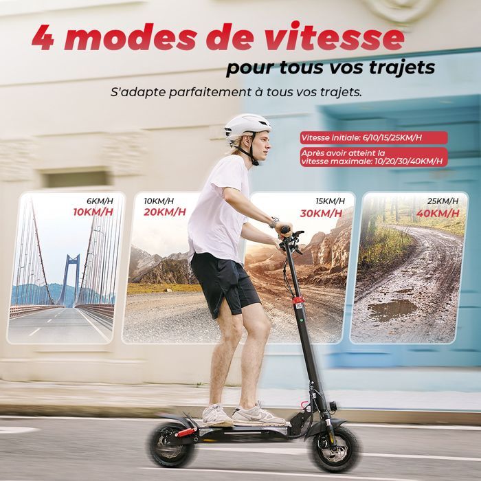 iScooter iX3 Folding Electric Scooter for Adults - 10