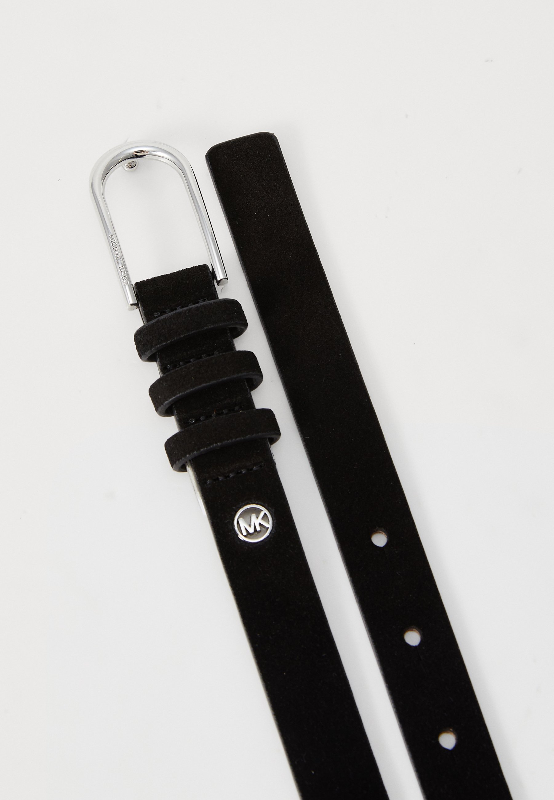 MICHAEL Michael Kors NIET-OMKEERBARE RIEM - Riem - zwart/zilverkleurig
