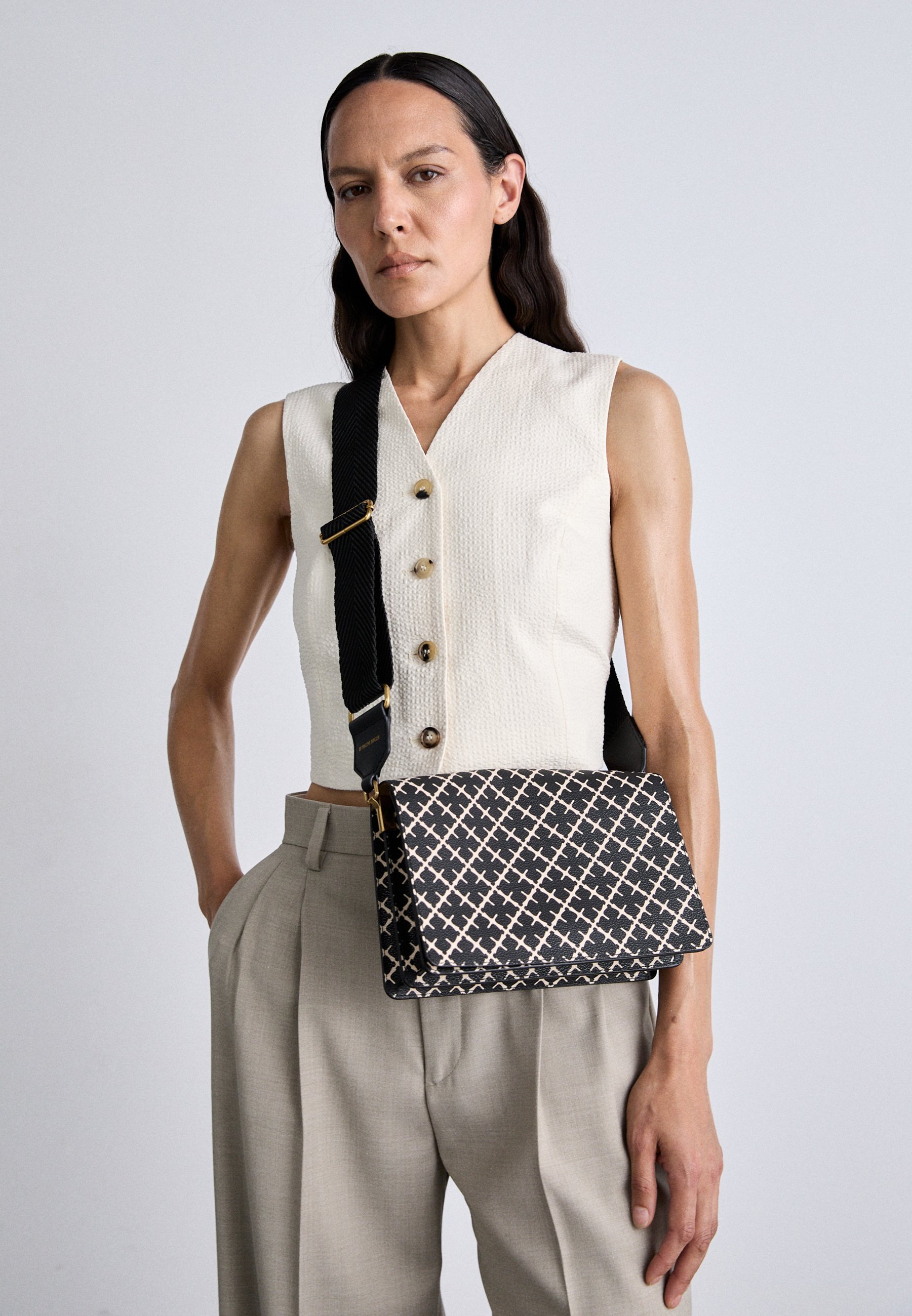 Van Malene Birger LOENNA - Crossbodytas - zwart