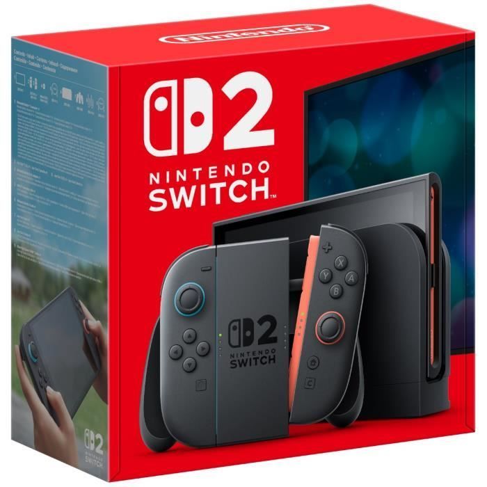 Console Nintendo Switch 2 • Azzurro e Rosso chiaro