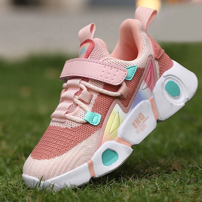 Baskets de Sport et de loisirs pour enfants - FUNMOON - Rose - Chaussures chaudes et décontractées - Fille