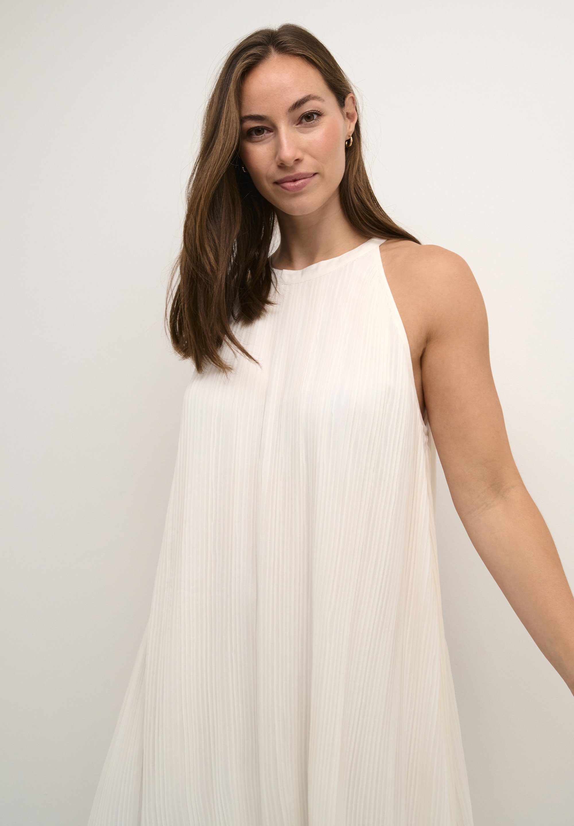 Cultuur CUELISE PLISSE - Cocktailjurk / Feestjurk - lente gardenia