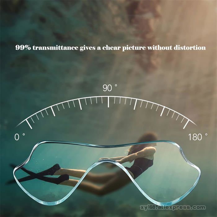 Correa ajustable para adultos y adolescentes para practicar snorkel, buceo y natación.