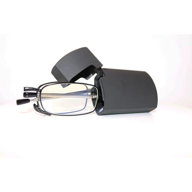 Gafas de lectura plegables negras B&S (1 unidad)