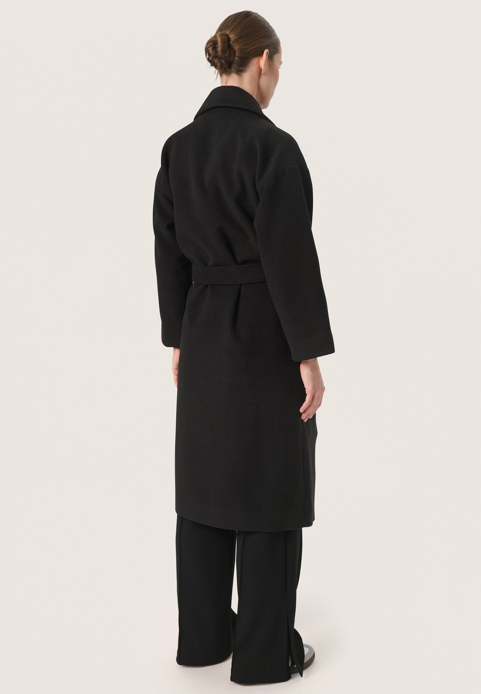 Immerso nel lusso RUBIE BELTED - Cappotto classico - nero
