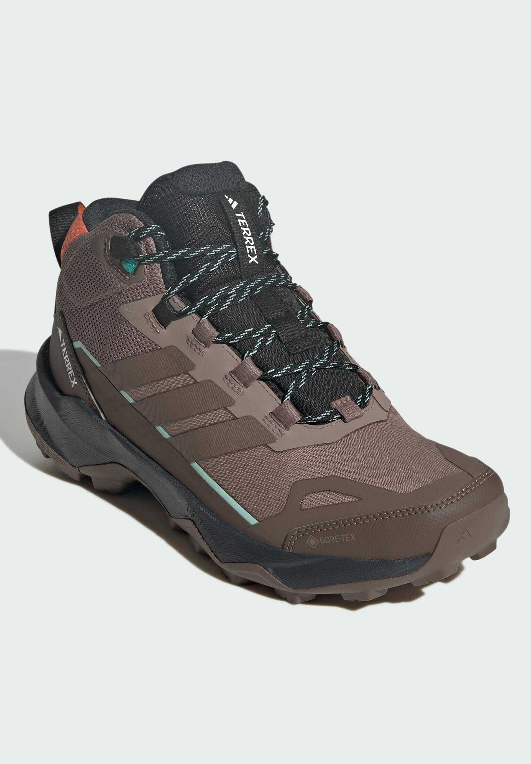 Adidas Terrex wandelschoenen - spoor van bruine aardlagen semi-impact oranje
