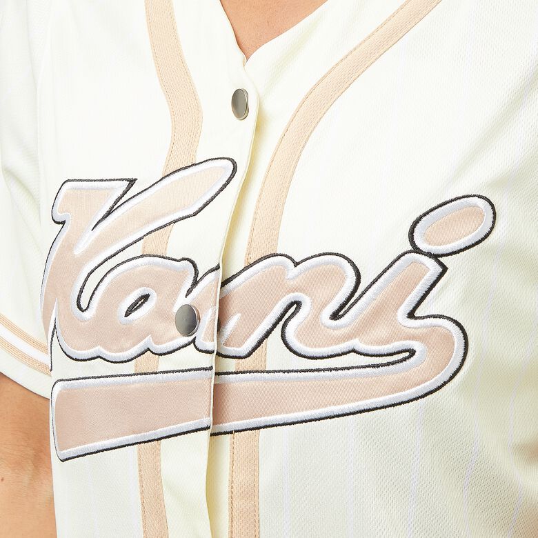 Varsity Pinstripe Baseball Shirt