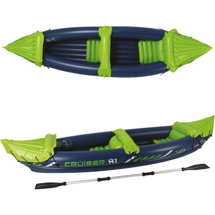 XQ Max Kayak Cruiser X1 325x81x53 cm Blue and green